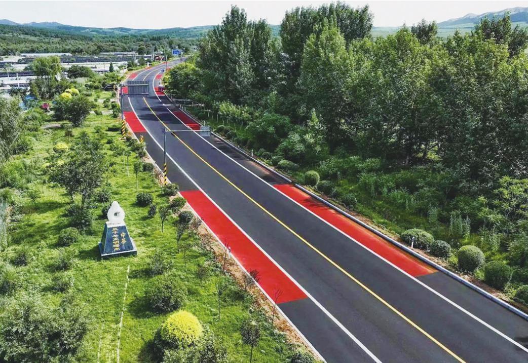 27.1公里長的紅山大道是一條引領旅游風尚、展現自然與文化之美的紐帶。朝陽發布供圖